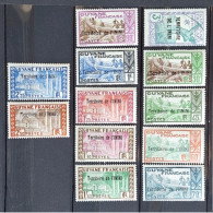 Inini 1939/40 N°36/47 * Et ** TB Cote +14€ - Neufs