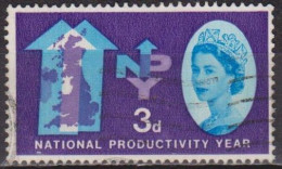 Année De La Productivité Nationale - GRANDE BRETAGNE - N° 368 - 1962 - Usados