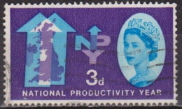 Année De La Productivité Nationale - GRANDE BRETAGNE - N° 368 - 1962 - Used Stamps