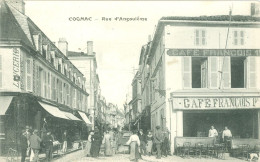 Delcampe - (16) Cognac : Rue D'Angoulême (animée) - Cognac