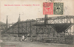 Nouvelle Calédonie - Thio - Le Transporteur - Mise En Tas - Animé - Edit. FD -   Carte Postale Ancienne - Nueva Caledonia