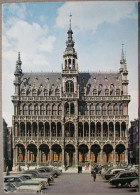 BELGIUM BELGIQUE BRUXELLES BRUSSEL KINGS HOUSE MAISON DU ROI POSTCARD ANSICHTSKARTE PICTURE CARTOLINA PHOTO CARD - Bruselas La Noche