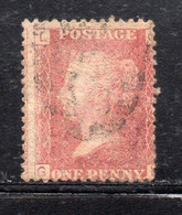 APR2870 - GRAN BRETAGNA , 1 Penny  Yvert 26 Usato. - Used Stamps