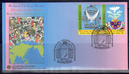 UNO Wien 2006 - Weltfriedenstag, FDC Mit Nr. 475 - 476 - FDC