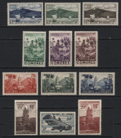 Comoro Islands (01) 1950 Pictorials Set. Unused. Hinged - Unused Stamps
