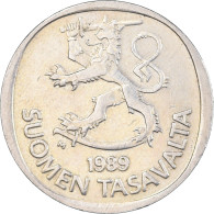 Monnaie, Finlande, Markka, 1989 - Finlande