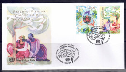 UNO Wien 2007 - Friedliche Visionen, FDC Mit Nr. 502 - 503 - FDC