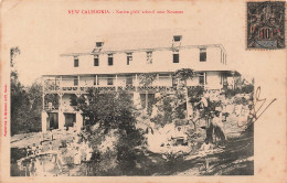 Nouvelle Calédonie -  Native Girl's School Near Nouméa - Animé -   Carte Postale Ancienne - Nieuw-Caledonië