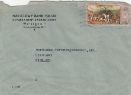 GOOD POLAND Postal Cover To FINLAND 1969  - Good Stamped: Hunting / Dogs - Cartas & Documentos