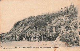 Nouvelle Calédonie - Ile Nou Corvée De Condamnés - Animé - A Berger Frères -  Carte Postale Ancienne - Nieuw-Caledonië