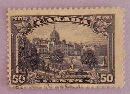 CANADA YT 188 OBLITÉRÉ "LE PARLEMENT A VICTORIA" ANNÉE 1935 - Oblitérés