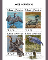  SÃO TOMÉ AND PRÍNCIPE 2018 MNH  Water Birds  Michel Code: 7728-7731. Yvert&Tellier Code: 6165-6168 - São Tomé Und Príncipe