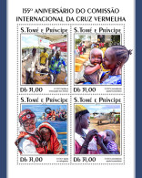  SÃO TOMÉ AND PRÍNCIPE 2018 MNH  Red Cross  Michel Code: 7748-7751. Yvert&Tellier Code: 6185-6188 - Sao Tome Et Principe