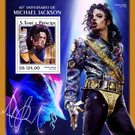  SÃO TOMÉ AND PRÍNCIPE 2018 MNH  Michael Jackson  Michel Code: 7797 / Bl.1407. Yvert&Tellier Code: 1150 - Sao Tome Et Principe