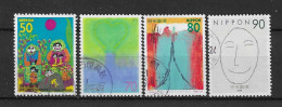 Japan 1998 50 Y. Human Rights  Y.T. 2495/2498 (0) - Used Stamps