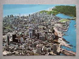 CANADA BRITISH COLUMBIA BC VANCOUVER DOWNTOWN AERIAL VIEW CARD POSTKARTE ANSICHTSKARTE CARTOLINA POSTCARD CARTE POSTALE - Huntsville