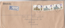 GOOD GB " REGISTERED " Postal Cover To FINLAND 1969 - Good Stamped: Cathedrals - Gebruikt