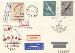 Poland Post - Glider PSZ.1958.osie.02: Osieczna OSTIV Bocian - Planeurs