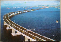 BRAZIL RIO DE JANEIRO PRESIDENTE COSTA E SILVA BRIDGE POSTCARD ANSICHTSKARTE CARTOLINA CARTE POSTALE POSTKARTE CARD - Brasilia