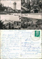 Ansichtskarte Elgersburg Hohe Warte, Schloss, Landschaft 1964 - Elgersburg