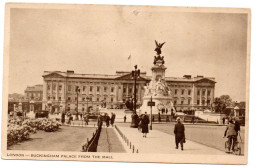 London , Londres , Buckingham Palace From The Mall - Hull