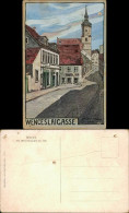 Ansichtskarte Wurzen Wenceslaigasse Bis 1905 - Künstlerkarte 1911  - Wurzen
