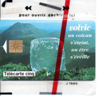 GN 230 VOLVIC VERRE Télécarte FRANCE NSB Neuve 5 Unités Phonecard  (W 642) - 5 Unità