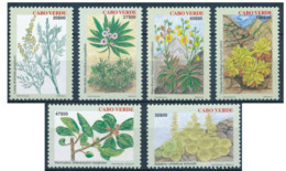 Cabo Verde - 2001 - Endemic Plants - MNH - Cap Vert