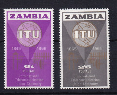 Zambia: 1965   I.T.U. Centenary    MNH - Zambia (1965-...)