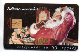 Coca Cola Père Noël Télécarte Hongrie Phonecard  (W 643) - Ungarn