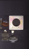 Lot De 4 Miniature Vintage Parfum - Nina Ricci - EDT - Voir Descriptif Ci Dessous - Mignon Di Profumo Donna (con Box)