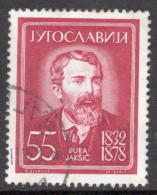 Yugoslavia 1960 Single Stamp Personalities In Fine Used - Gebruikt