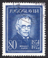 Yugoslavia 1960 Single Stamp Personalities In Fine Used - Usados