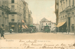 BRUXELLES-MONTAGNE DE LA COUR-TRAM HIPPOMOBILE IXELLES-BOURSE-Nels Couleur - Avenues, Boulevards