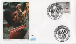 Germany Deutschland 1992 FDC Terre Des Hommes, Canceled In Berlin - 1991-2000