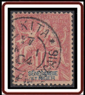 Sénégambie Et Niger - N° 05 (YT) N° 5 (AM) Oblitéré De Kita (1904). - Gebraucht