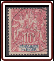 Sénégambie Et Niger - N° 05 (YT) N° 5 (AM) Oblitéré De Nioro / SENbie-Niger (1904). - Gebraucht