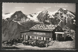 Carte Postale Autriche Grossglockner Hochalpenstabe Edelweibhutte 2571m. Non Circulée, Noir Et Blanc, Coupe Dentelée - Verzamelingen & Kavels