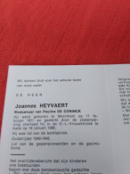Doodsprentje Joannes Heyvaert / Merchtem 11/2/1911 Aalst 18/1/1986 ( Pauline De Coninck ) - Religion & Esotérisme