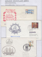 Germany Gorch Fock 3 Covers Ca 1976/1981 (GF150A) - Navires & Brise-glace