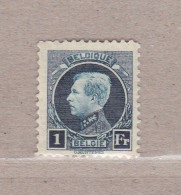 1922 Nr 215* Met Scharnier.Koning Albert I.Montenez Nieuwe Waarden. - 1921-1925 Small Montenez