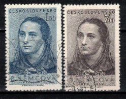 Tchécoslovaquie 1950 Mi 620-1 (Yv 538-9), Obliteré - Used Stamps