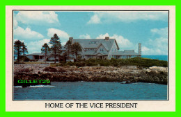 KENNEBUNKPORT, ME - SUMMER HOME OF VICE PRESIDENT GEORGE BUSH -  COASTAL COLOUR PRODUCTS - - Kennebunkport