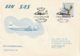 ZSueFdcA15 - RARE - SUEDE  1971  --  L' Enveloppe  FDC  'PREMIER  JOUR' Du 30-10-1971 --  Trésors De La Couronne - Lettres & Documents