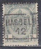 1837 Voorafstempeling Op Nr 81 - HASSELT 12  - Positie C - Rollini 1910-19