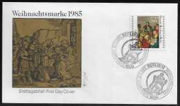 Germany Berlin. FDC Mi. 749.   Christmas.  FDC Cancellation On FDC Envelope - 1981-1990