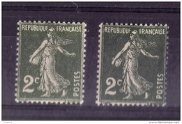 VARIETE DE COULEUR N ° 278( Vert Clair /vert Foncé ) NEUF** - Nuevos