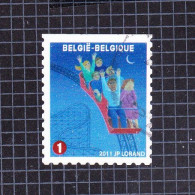 2011 Nr 4118 Gestempeld,zegel Uit Boekje B121.De Foor / La Foire. - Used Stamps