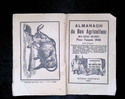 Almanach Du Bon Agriculteur Des Deux Sèvres, 1946, Ed. Saint Denis, Niort, 63 Pages, 3 Scans, Frais Fr 3.85 E - Sonstige & Ohne Zuordnung