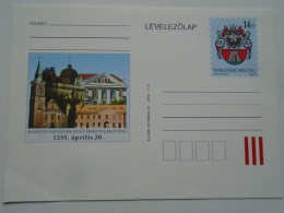 D201186    Hungary Postal Stationery   KANIZSA 1995 - Postal Stationery